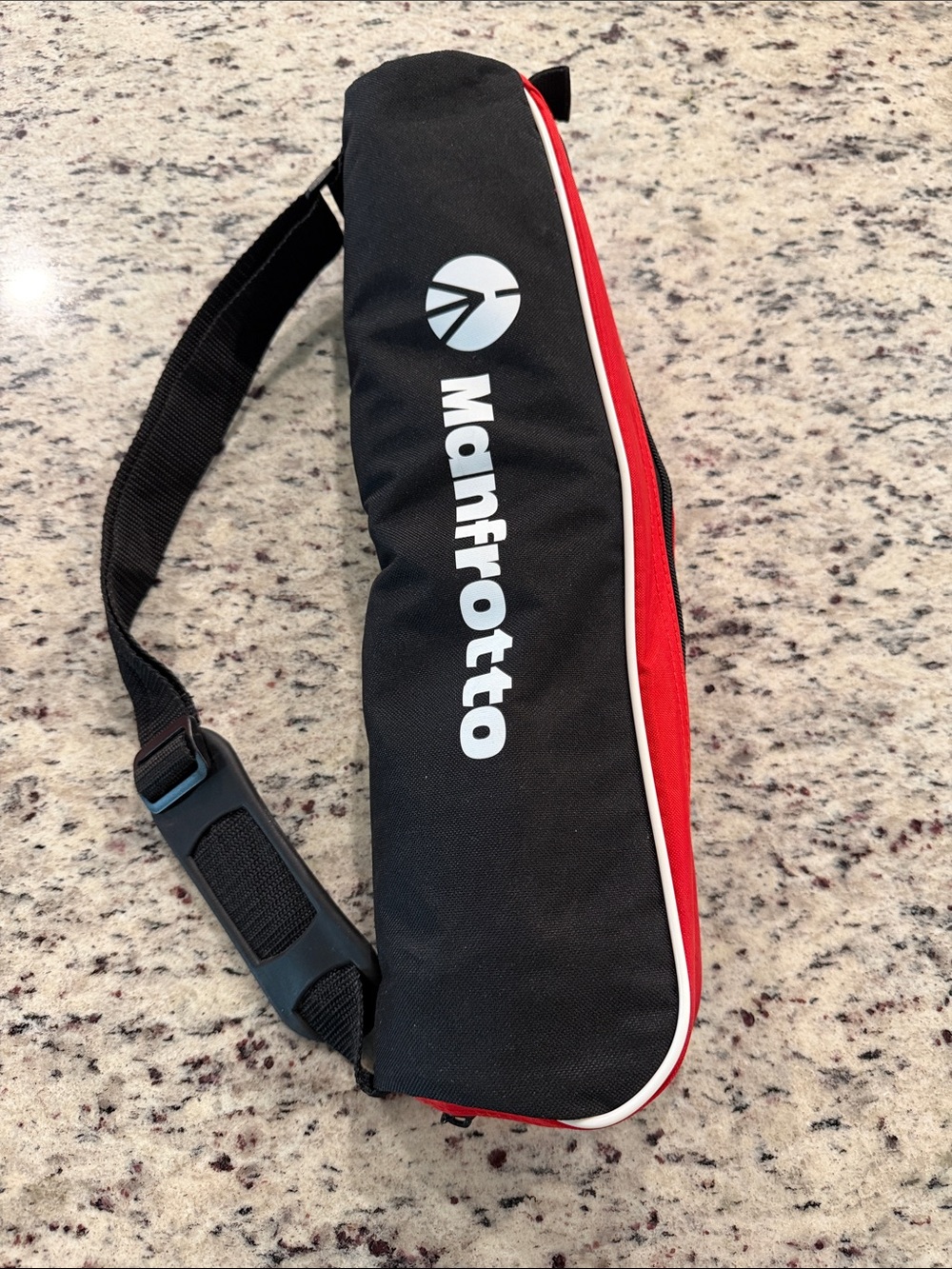 Manfrotto Black and Red Compact Camera Tripod model # MKBFRC4-BH